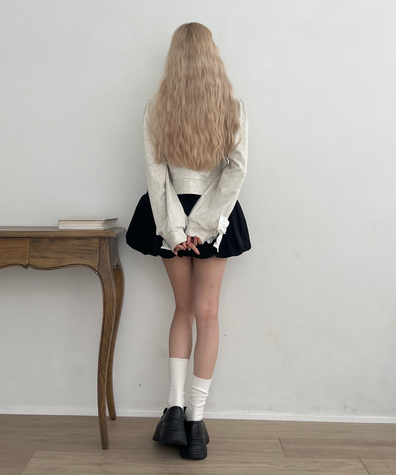 ドットバルーンスカート 詳細画像 ブラック 28