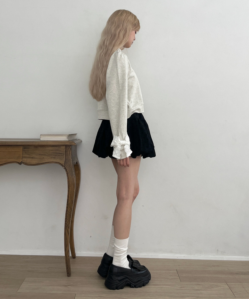 ドットバルーンスカート 詳細画像 ブラック 29