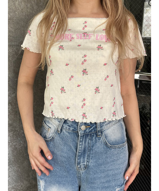 Flower MessageTEE