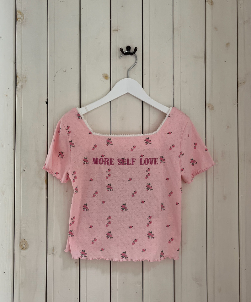 Flower MessageTEE 詳細画像 ピンク 16
