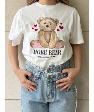 【MORE BEAR】big bear TEE