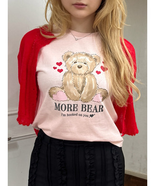 【MORE BEAR】big bear TEE
