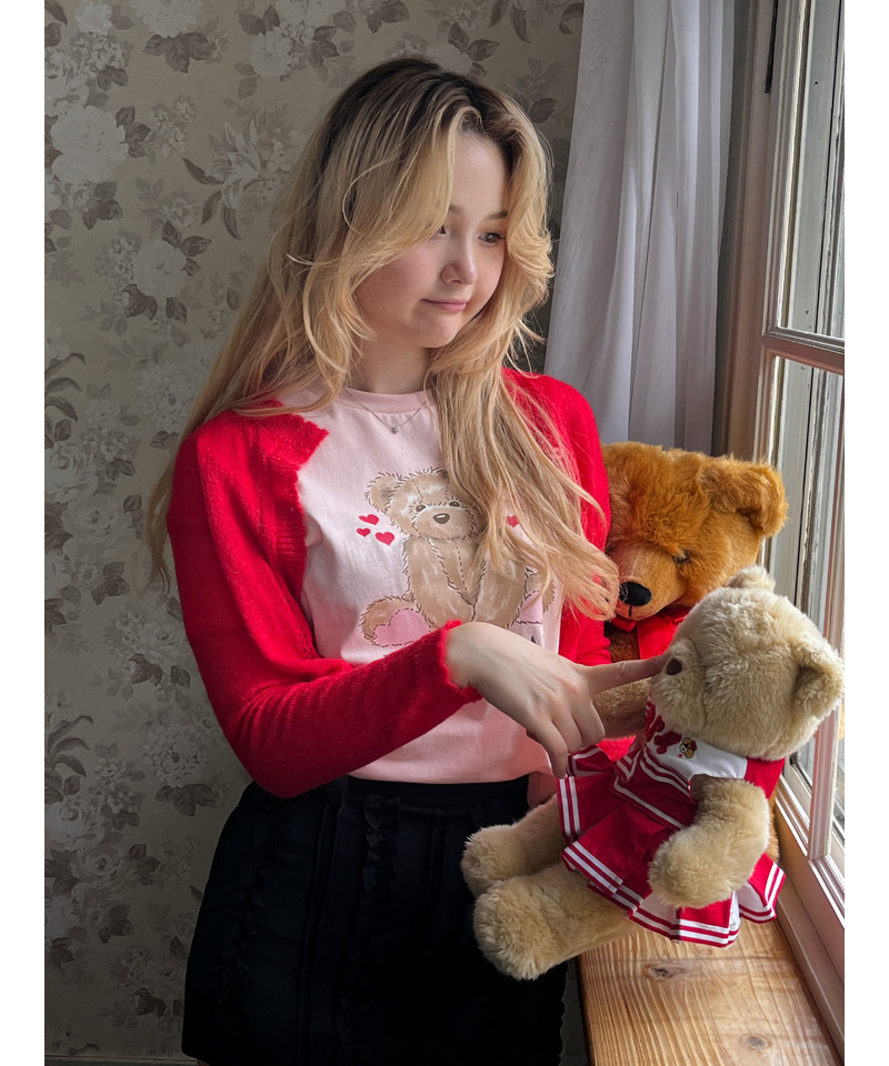【MORE BEAR】big bear TEE 詳細画像 ピンク 10