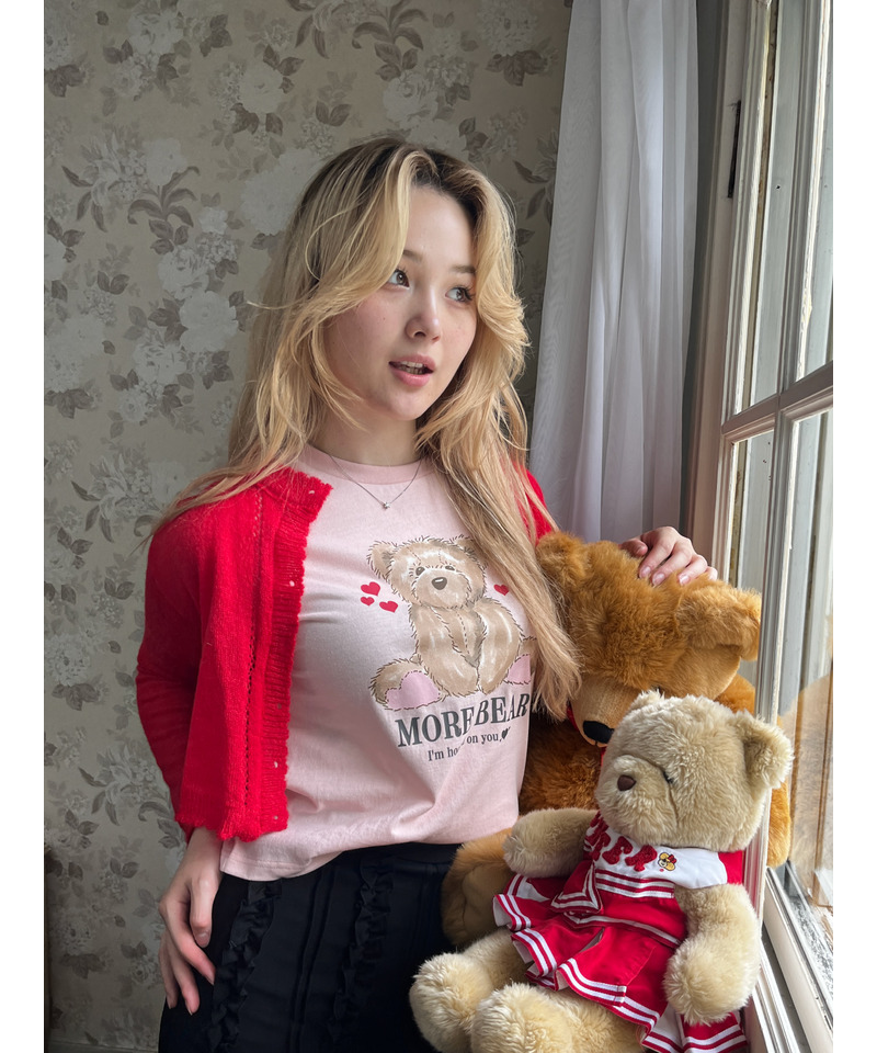【MORE BEAR】big bear TEE 詳細画像 ピンク 21