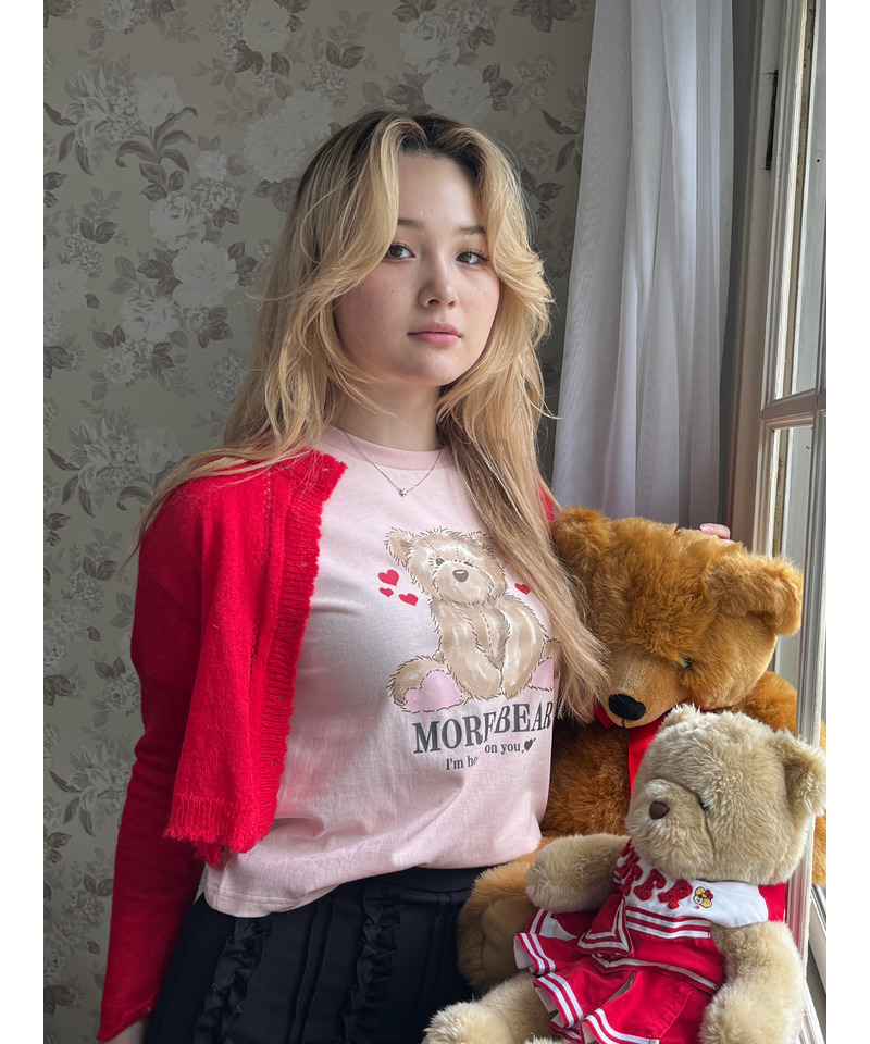 【MORE BEAR】big bear TEE 詳細画像 ピンク 22