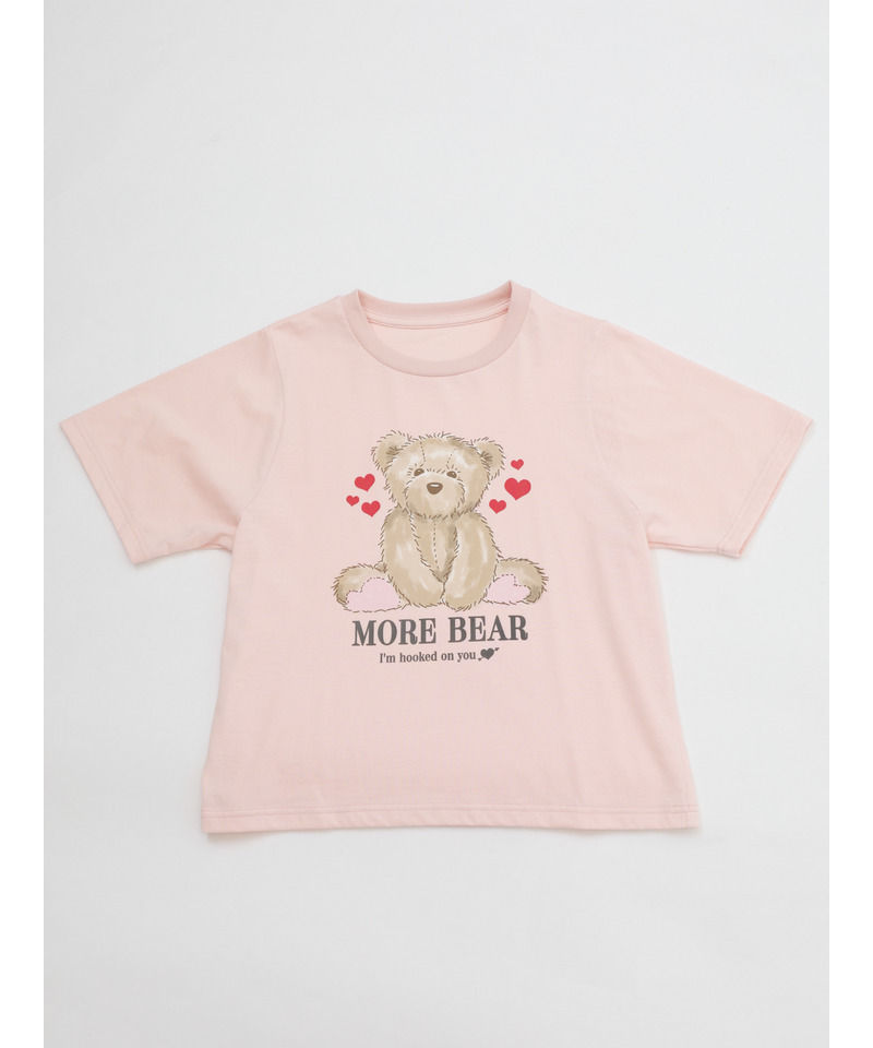 【MORE BEAR】big bear TEE 詳細画像 ピンク 26