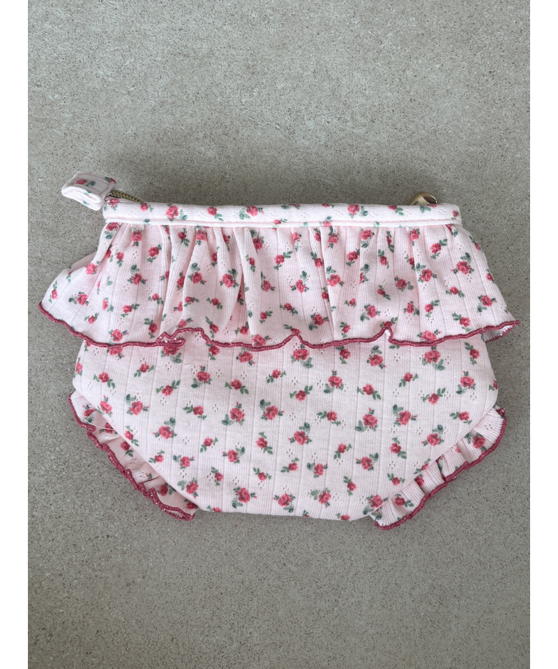 【MORE BEAR】flower bear PANTIES POUCH 詳細画像 ピンク 3