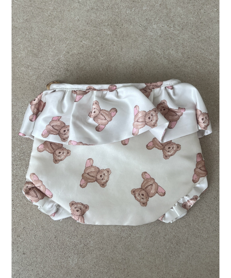 【MORE BEAR】bear PANTIES POUCH 詳細画像 オフホワイト 3