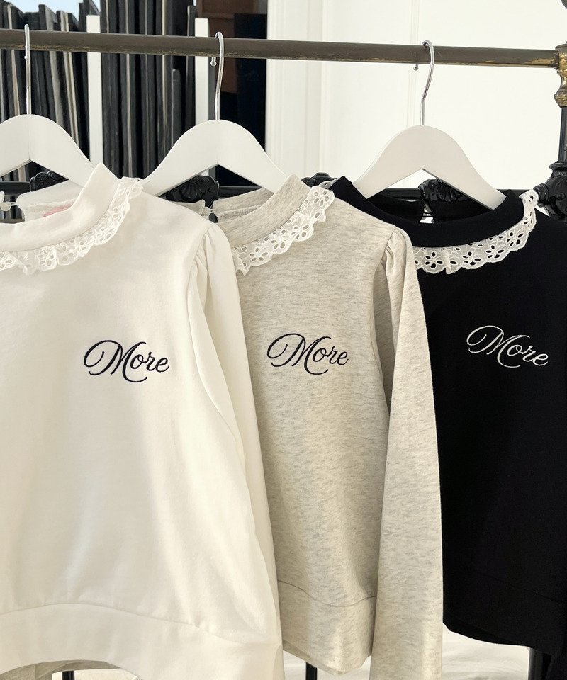 袖リボンフリルロゴスウェット 詳細画像 ブラック 24