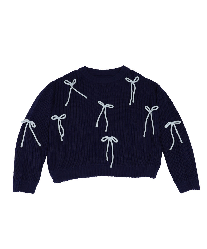 Lovely Ribbon Knit 詳細画像 ネイビー 29