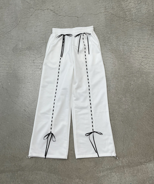 【＠onefive MOMO様 着用】Lace Ribbon Pants 詳細画像
