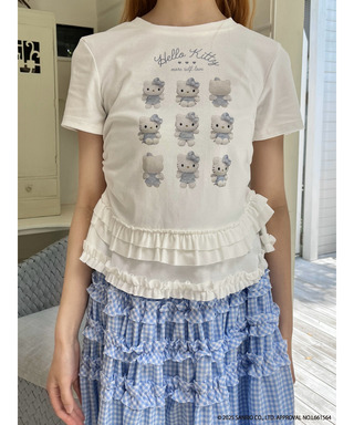 ANGEL【HELLO KITTY】 ENCYCLOPEDIA TEE