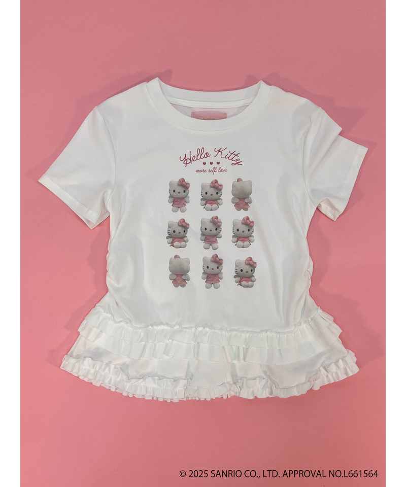 ANGEL【HELLO KITTY】 ENCYCLOPEDIA TEE 詳細画像 ピンク系 16