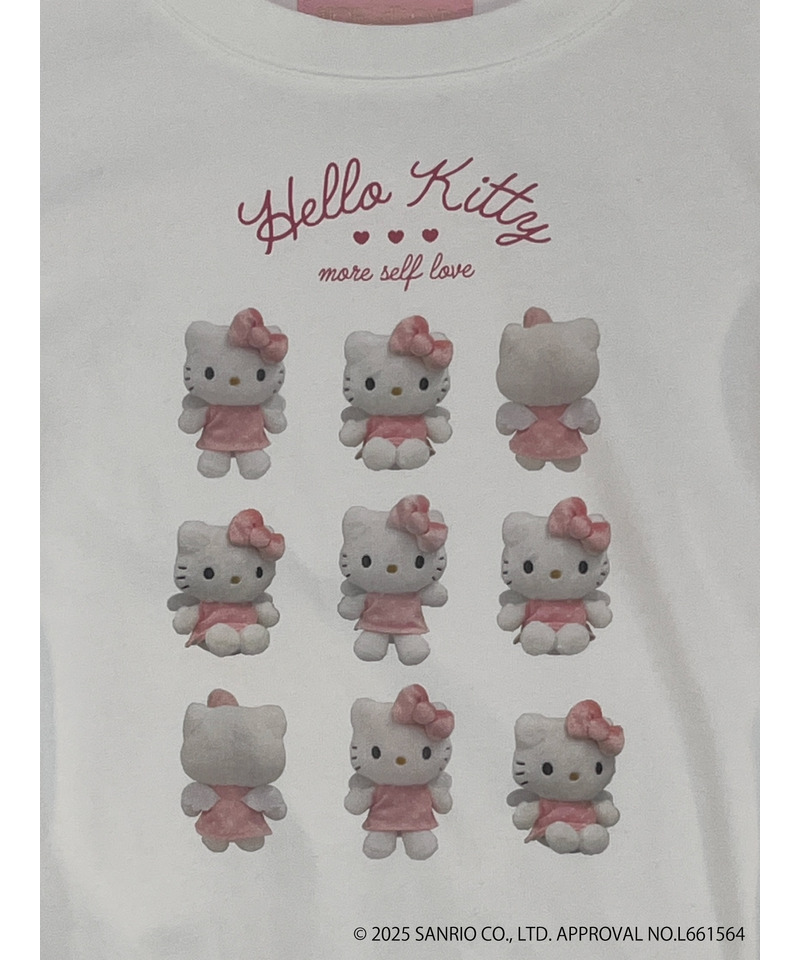 ANGEL【HELLO KITTY】 ENCYCLOPEDIA TEE 詳細画像 ピンク系 2