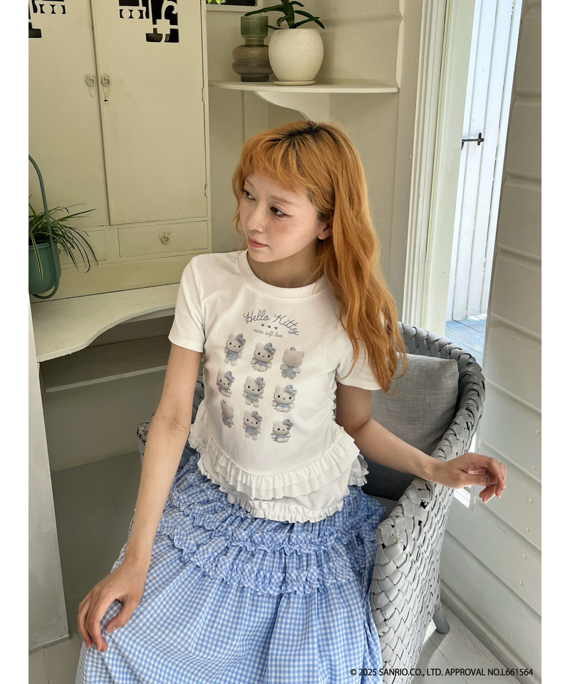 ANGEL【HELLO KITTY】 ENCYCLOPEDIA TEE 詳細画像 ブルー系 10