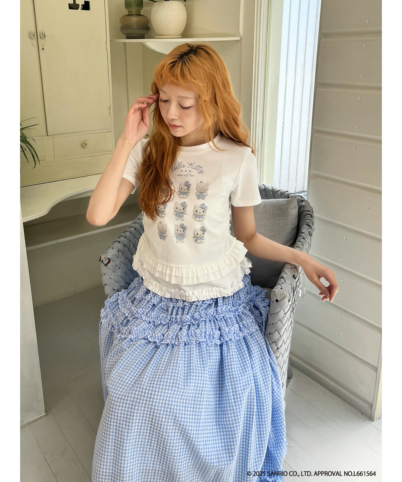 ANGEL【HELLO KITTY】 ENCYCLOPEDIA TEE 詳細画像 ブルー系 11