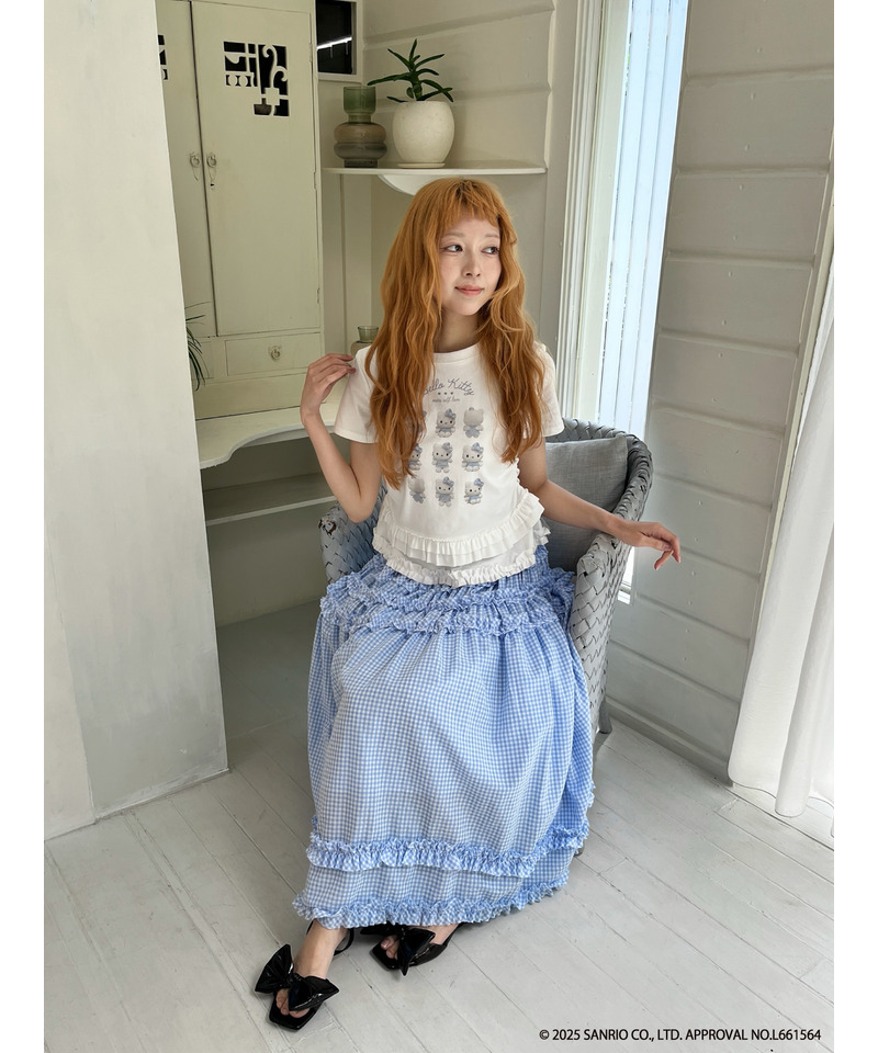 ANGEL【HELLO KITTY】 ENCYCLOPEDIA TEE 詳細画像 ブルー系 13