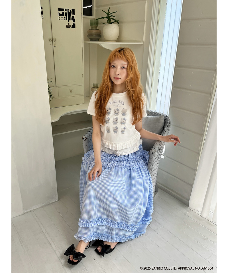 ANGEL【HELLO KITTY】 ENCYCLOPEDIA TEE 詳細画像 ブルー系 15