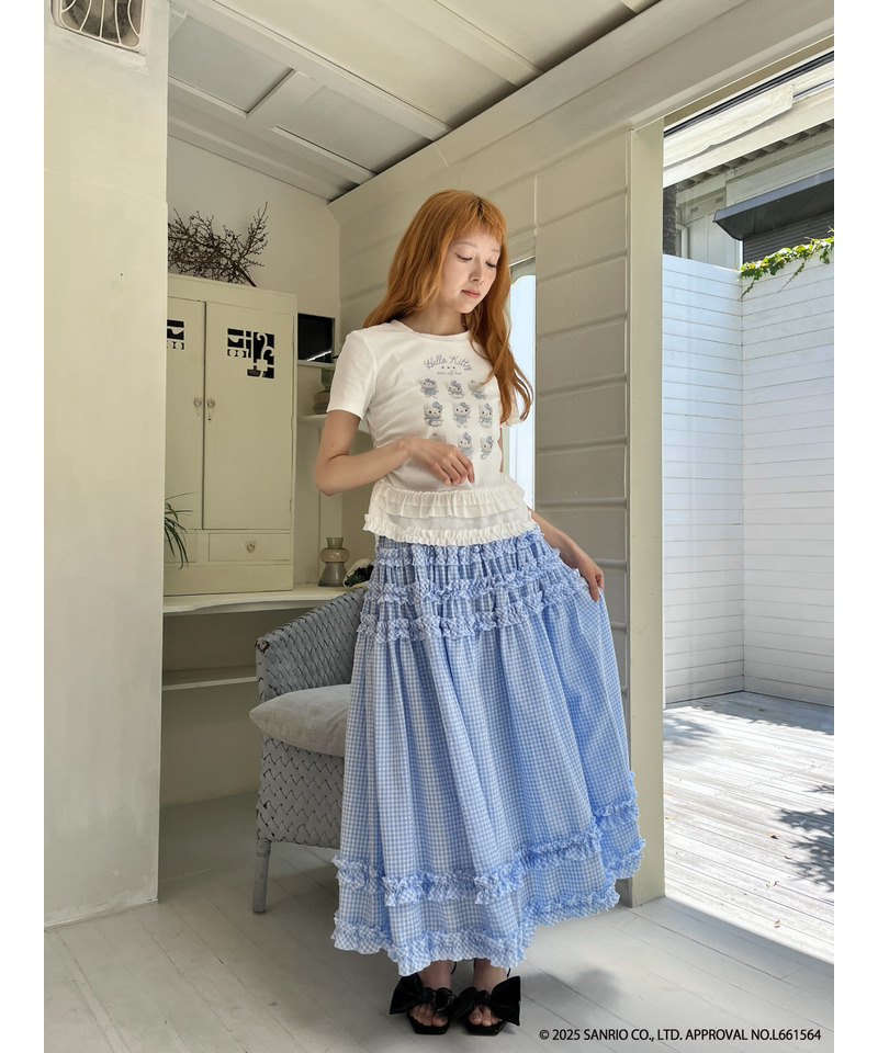 ANGEL【HELLO KITTY】 ENCYCLOPEDIA TEE 詳細画像 ブルー系 16