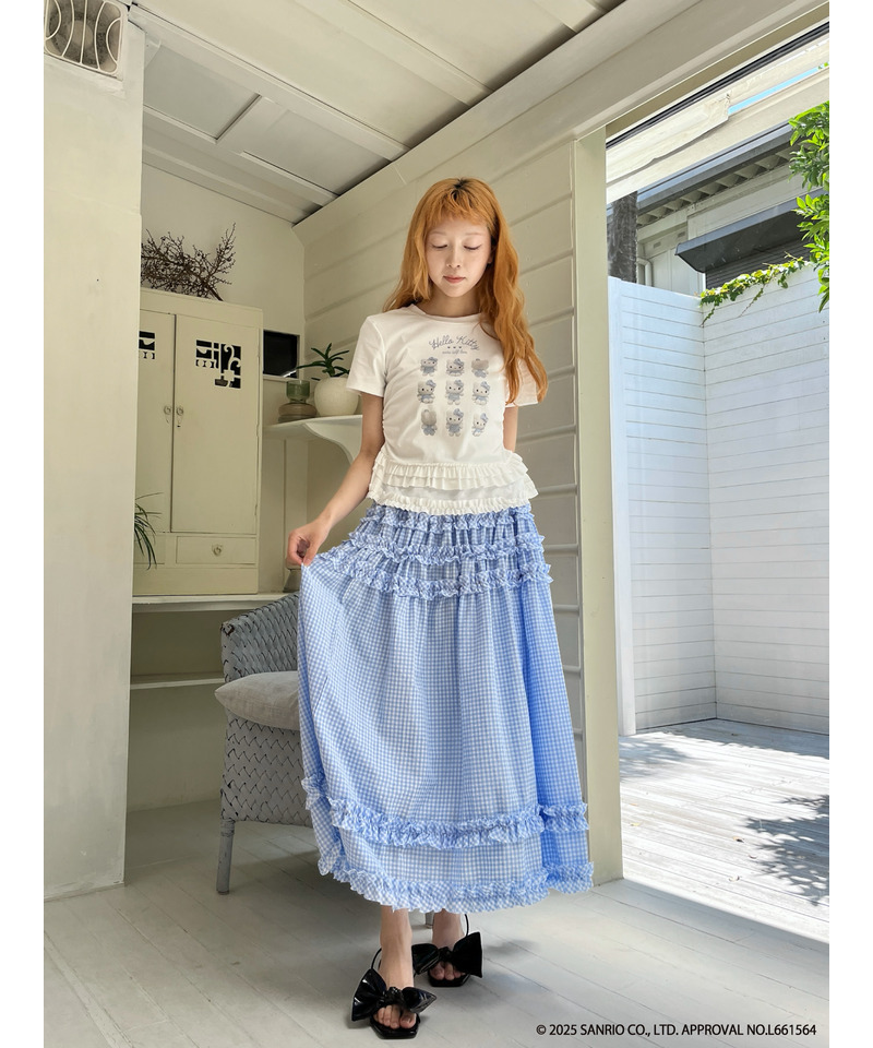 ANGEL【HELLO KITTY】 ENCYCLOPEDIA TEE 詳細画像 ブルー系 18