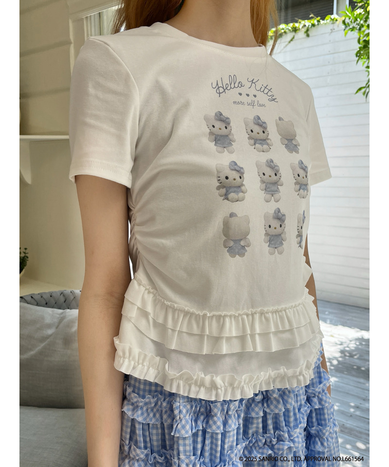 ANGEL【HELLO KITTY】 ENCYCLOPEDIA TEE 詳細画像 ブルー系 3