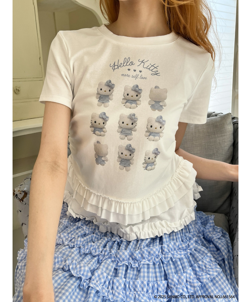 ANGEL【HELLO KITTY】 ENCYCLOPEDIA TEE 詳細画像 ブルー系 4