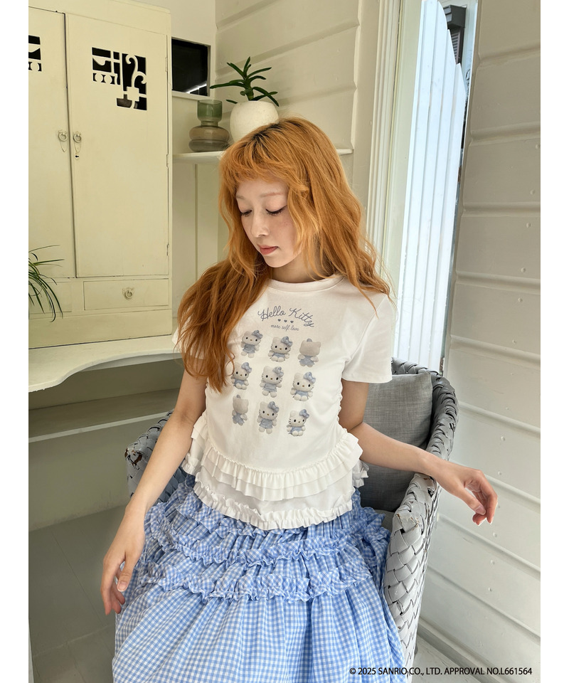 ANGEL【HELLO KITTY】 ENCYCLOPEDIA TEE 詳細画像 ブルー系 6