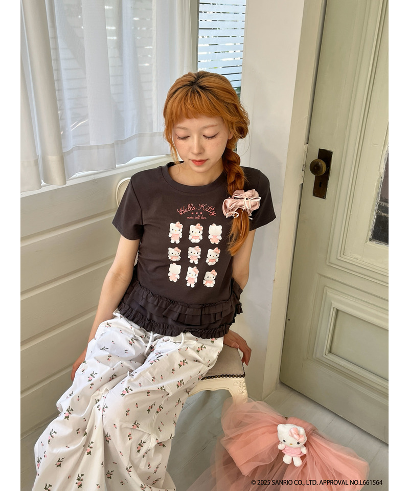 ANGEL【HELLO KITTY】 ENCYCLOPEDIA TEE 詳細画像 ブラック系 10