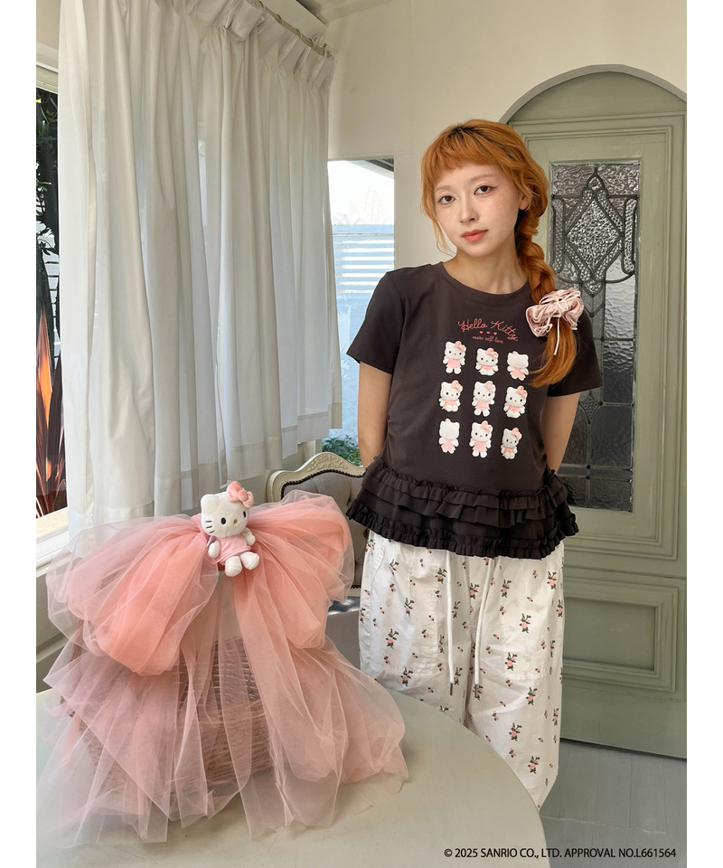 ANGEL【HELLO KITTY】 ENCYCLOPEDIA TEE 詳細画像 ブラック系 12