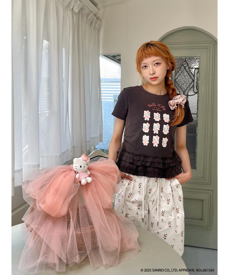 ANGEL【HELLO KITTY】 ENCYCLOPEDIA TEE 詳細画像 ブラック系 13