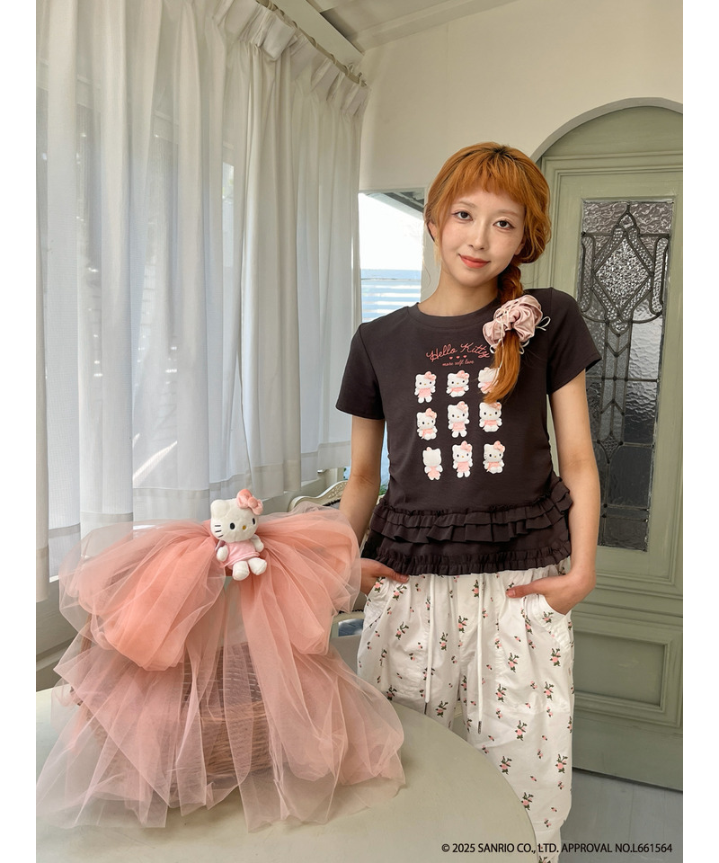ANGEL【HELLO KITTY】 ENCYCLOPEDIA TEE 詳細画像 ブラック系 14
