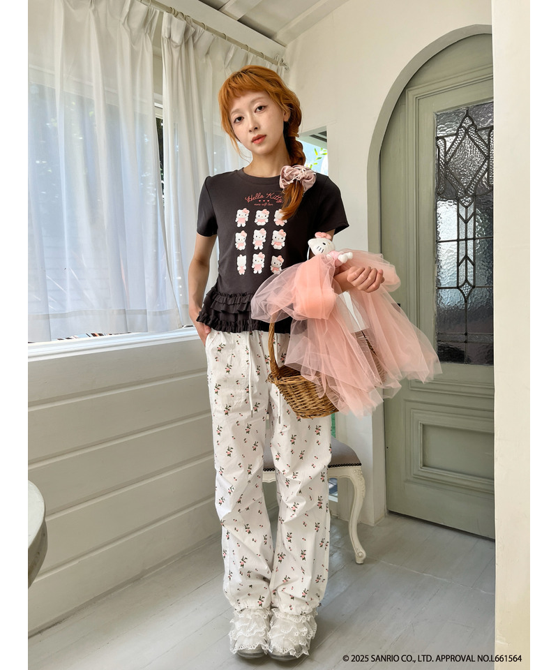 ANGEL【HELLO KITTY】 ENCYCLOPEDIA TEE 詳細画像 ブラック系 16