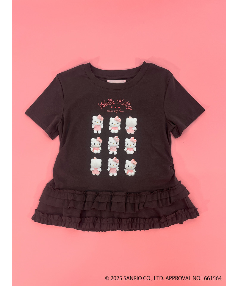 ANGEL【HELLO KITTY】 ENCYCLOPEDIA TEE 詳細画像 ブラック系 2
