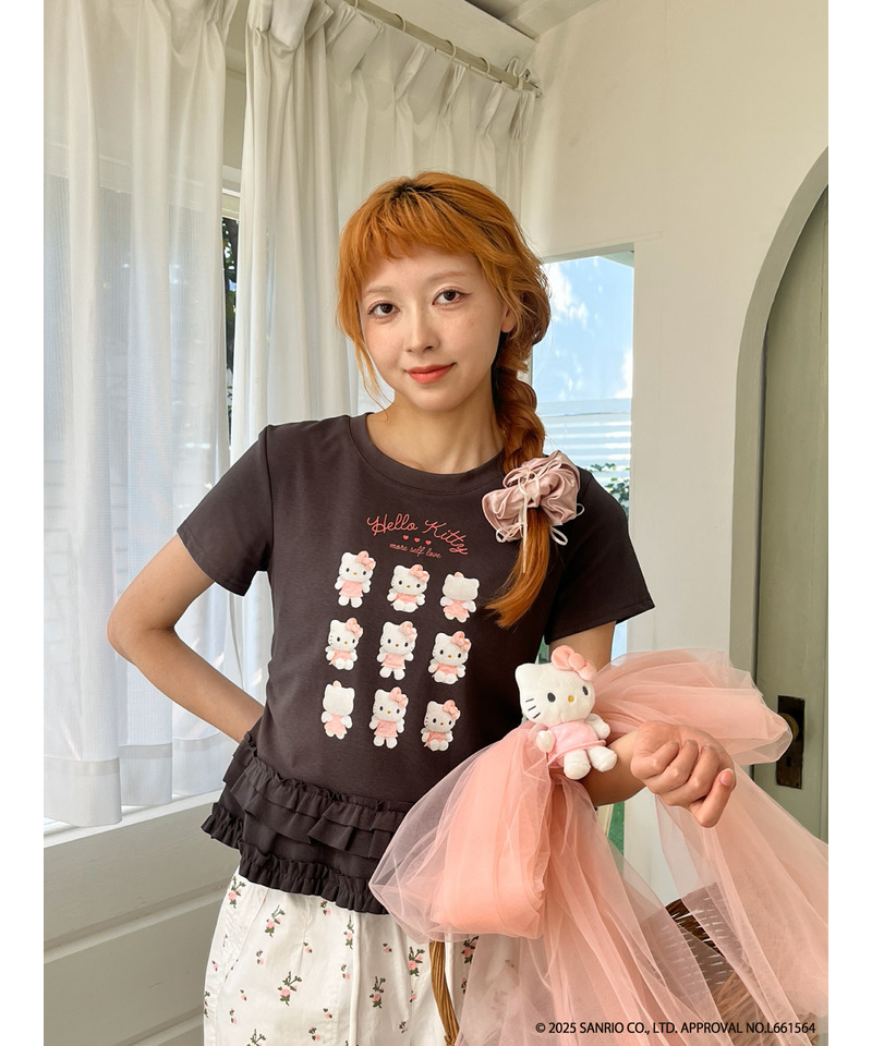 ANGEL【HELLO KITTY】 ENCYCLOPEDIA TEE 詳細画像 ブラック系 3