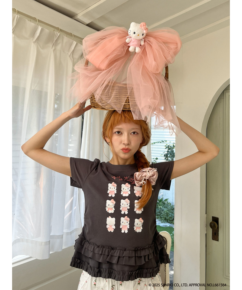 ANGEL【HELLO KITTY】 ENCYCLOPEDIA TEE 詳細画像 ブラック系 7