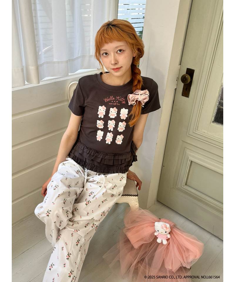 ANGEL【HELLO KITTY】 ENCYCLOPEDIA TEE 詳細画像 ブラック系 9