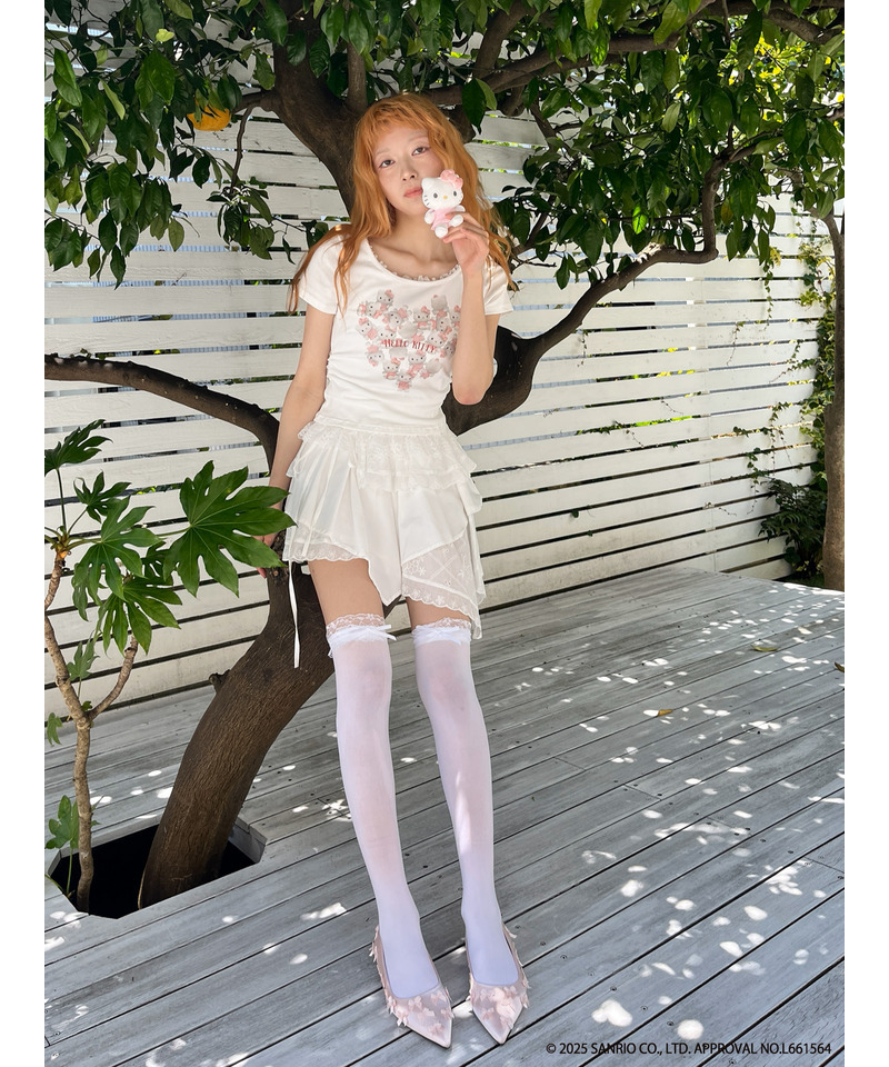 ANGEL【HELLO KITTY】HEART TEE  詳細画像 ピンク系 12
