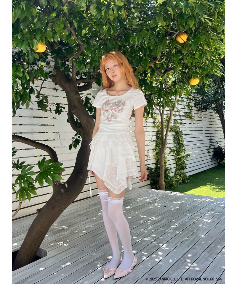 ANGEL【HELLO KITTY】HEART TEE  詳細画像 ピンク系 15