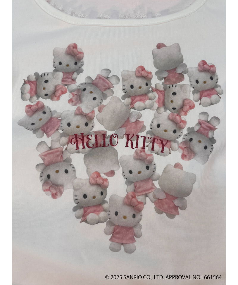 ANGEL【HELLO KITTY】HEART TEE  詳細画像 ピンク系 2