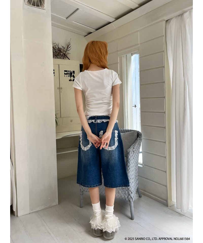 ANGEL【HELLO KITTY】HEART TEE  詳細画像 ブルー系 14