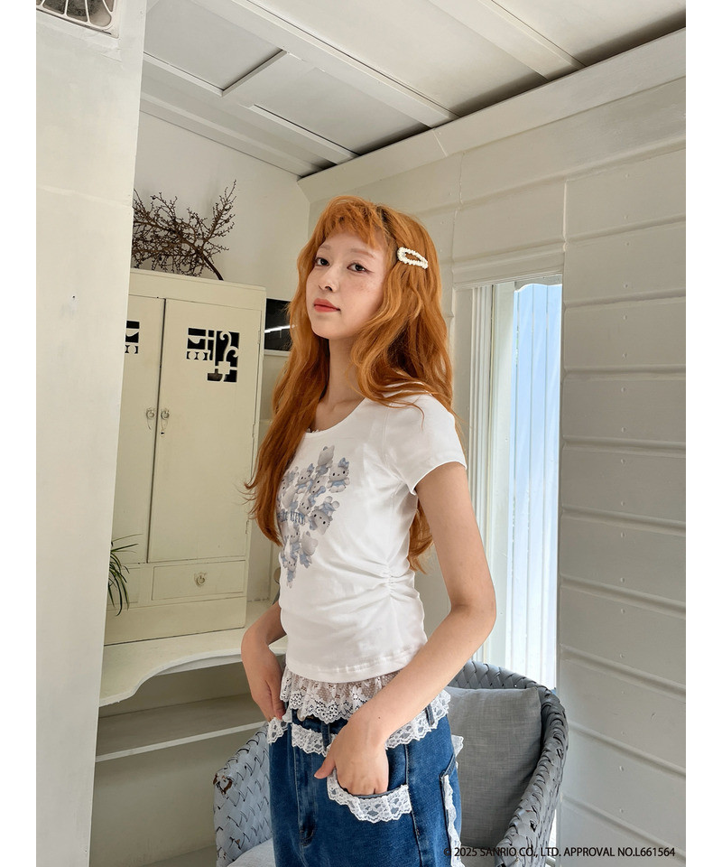 ANGEL【HELLO KITTY】HEART TEE  詳細画像 ブルー系 16