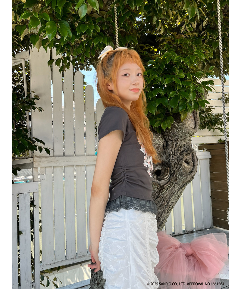 ANGEL【HELLO KITTY】HEART TEE  詳細画像 ブラック系 10