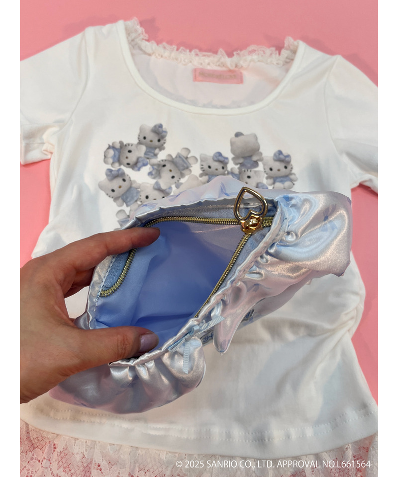 ANGEL【HELLO KITTY】 PANTIES POUCH 詳細画像 ブルー 3
