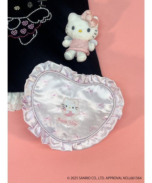 ANGEL【HELLO KITTY】 HEART POUCH 詳細画像