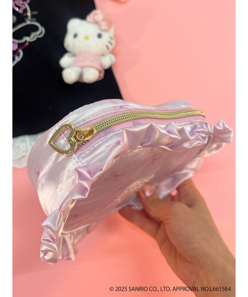 ANGEL【HELLO KITTY】 HEART POUCH 詳細画像 ピンク 5