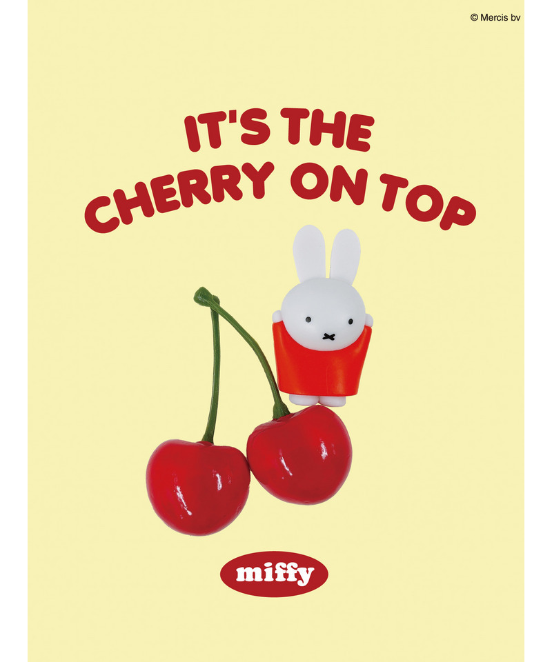 【miffy】Cherry TEE 詳細画像 オフホワイト 18