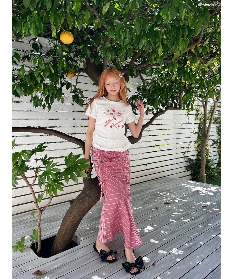 【miffy】Lovely Ribbon TEE 詳細画像 オフホワイト 10