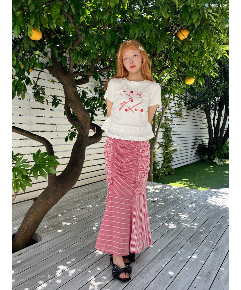 【miffy】Lovely Ribbon TEE 詳細画像 オフホワイト 11