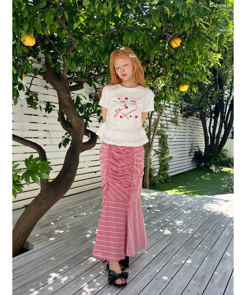 【miffy】Lovely Ribbon TEE 詳細画像 オフホワイト 12