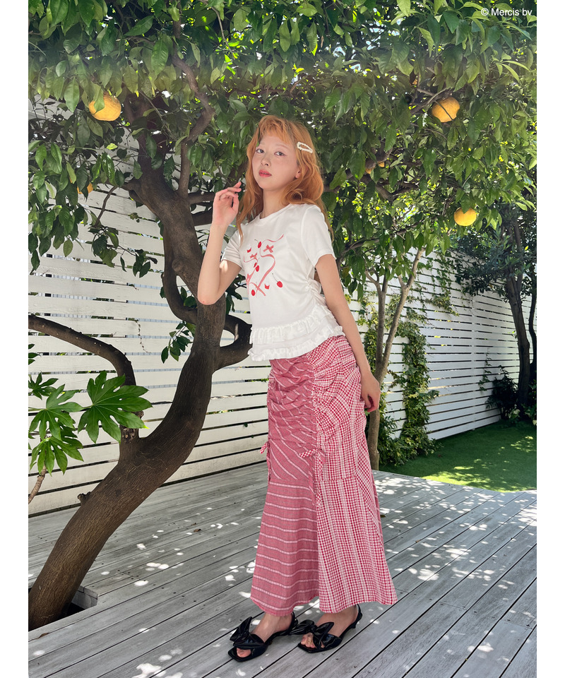 【miffy】Lovely Ribbon TEE 詳細画像 オフホワイト 15